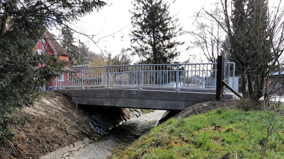 Ersatz Brücke Beerenbach Rebbgergstrasse, Müllheim