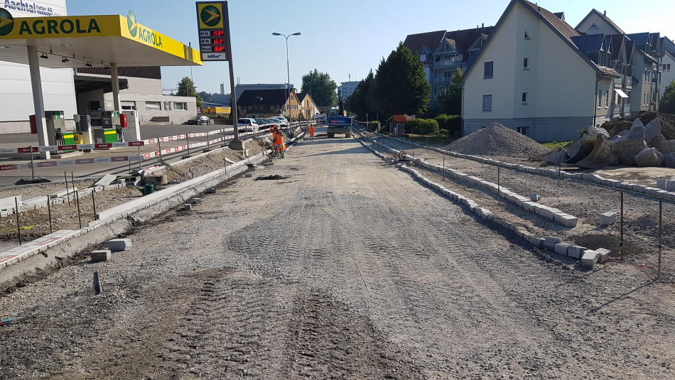 Sanierung Bahnhofstrasse Riedt-Erlen