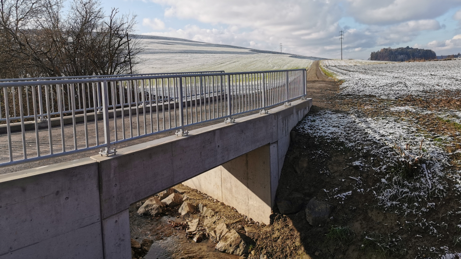 Neubau Brücke Beerebach, Müllheim