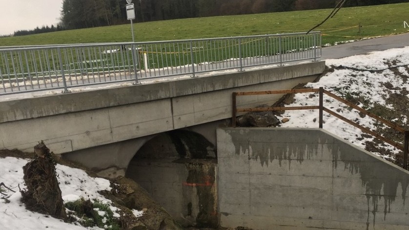 Sanierung Brücke Anet, Bettwiesen