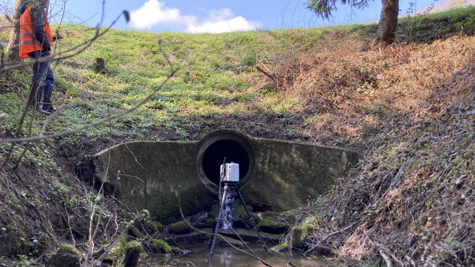 Laserscanning Durchlass Gotthaus RD Schwizerhus