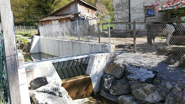 Sanierung Betonschwellen Bitzibach Kradolf