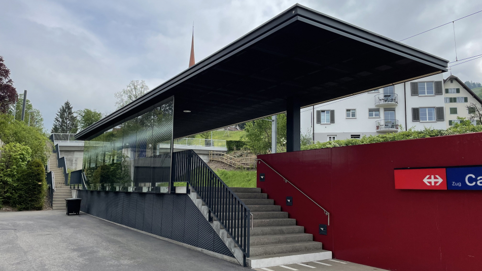 Studien Perrondächer Stadtbahn Zug